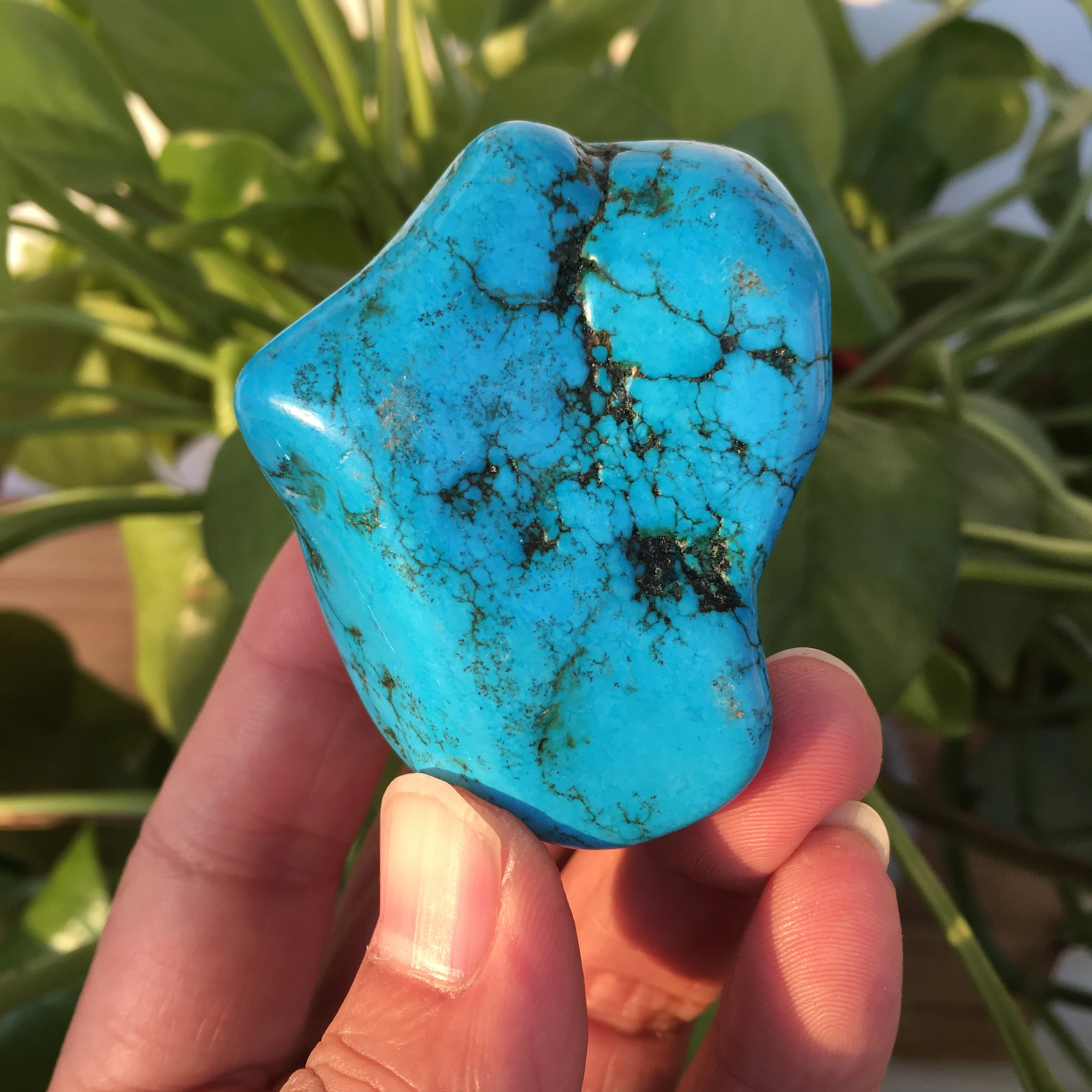 

Natural turquoise mineral bare stone mineral crystal stone