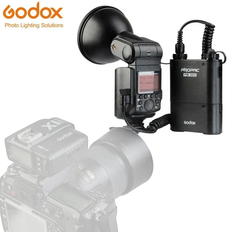 Беспроводная портативная вспышка Godox 360WS AD360II N X фотовспышка с батареей PB960 для