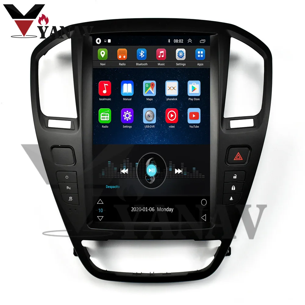 

12.8" inch Vertical Tesla Style Android GPS Navigation For-BUICK Regal 09-13 Head Unit Multimedia Player