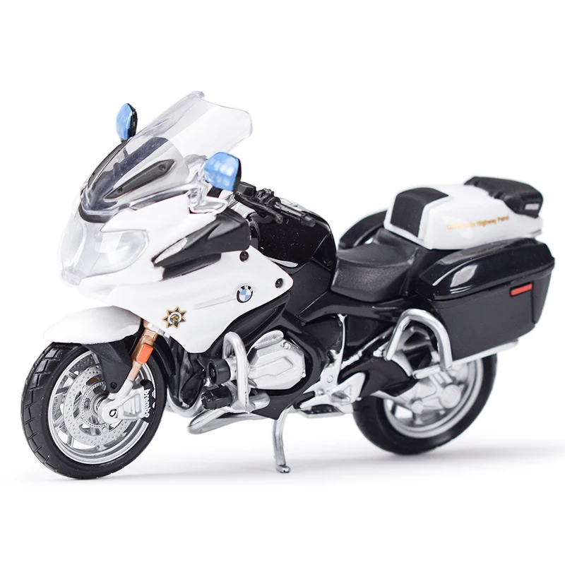 

Maisto 1:18 R1200 RT California Police Die Cast Vehicles Collectible Motorcycle Model Toys