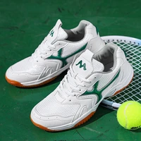 cheap unisex sport badminton shoes professional white tennis shoes for men mesh breathable outdoor trainer volleyball shoes men