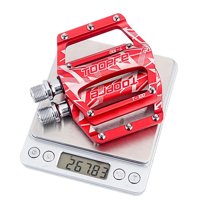 

TOOPRE Bicycle Pedal Ultralight Colorful Skid Proof MTB Pedals Cycling Pedal for MTB Road Bike