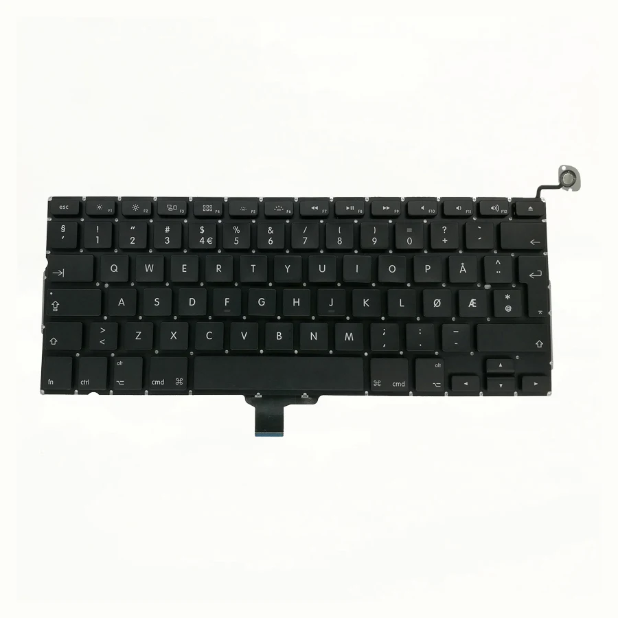 5 шт./лот новая норвежская Клавиатура для Macbook Pro 13 &quotUnibody A1278 2009 2010 2011 2012|Клавиатуры