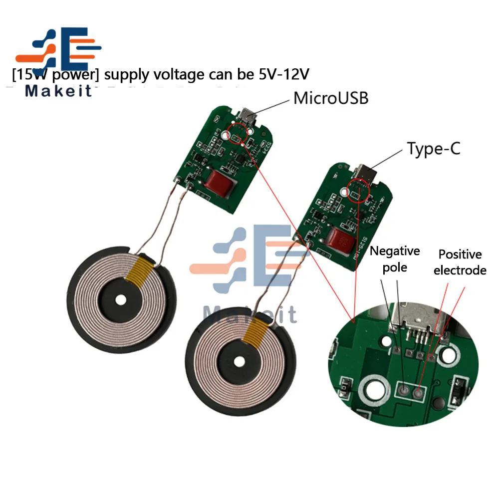 Быстрое зарядное устройство с Micro-USB типа C передатчик постоянного тока 5 В 9 12 Вт 10