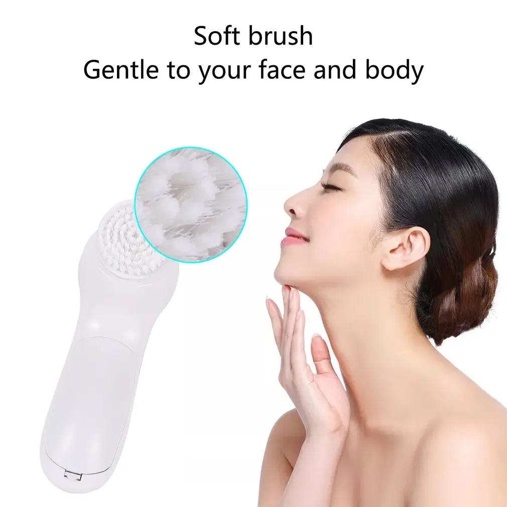 5 in1Set Electric Facial Cleansing Body Massage Face Scrub Washing Brush Skin Care SPA Beauty Relief | Инструменты