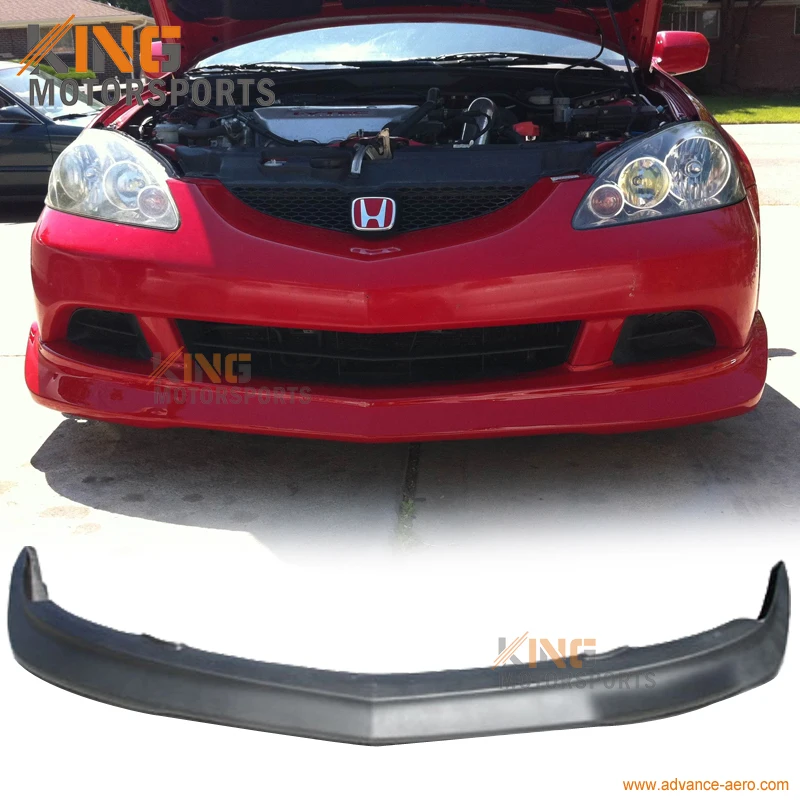 Подходит для 2005 2006 ACURA RSX DC5 MUGEN STYLE Уретановый передний бампер спойлер