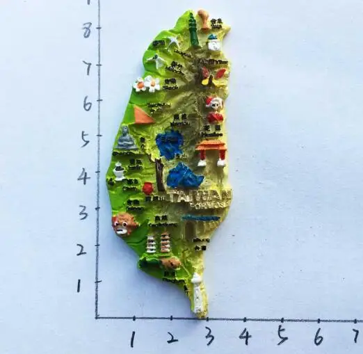 Тайвань Ali Shan Sun Moon Lake Kenting Kaohsiung Hu магнит на холодильник|Магниты холодильник| |