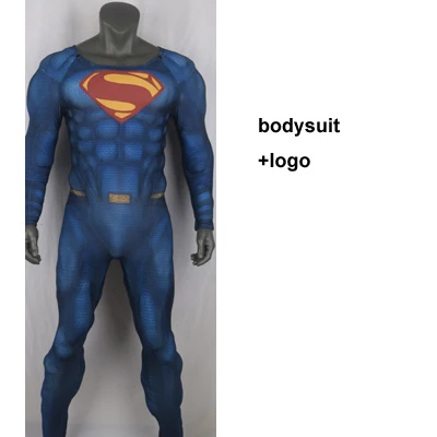bodysuit Светящаяся мечта новейшая подкладка для мышц Супермен костюм Человек из стали Супермен Косплей Костюм с рельефом подкладка для мышц - Цвет: bodysuit