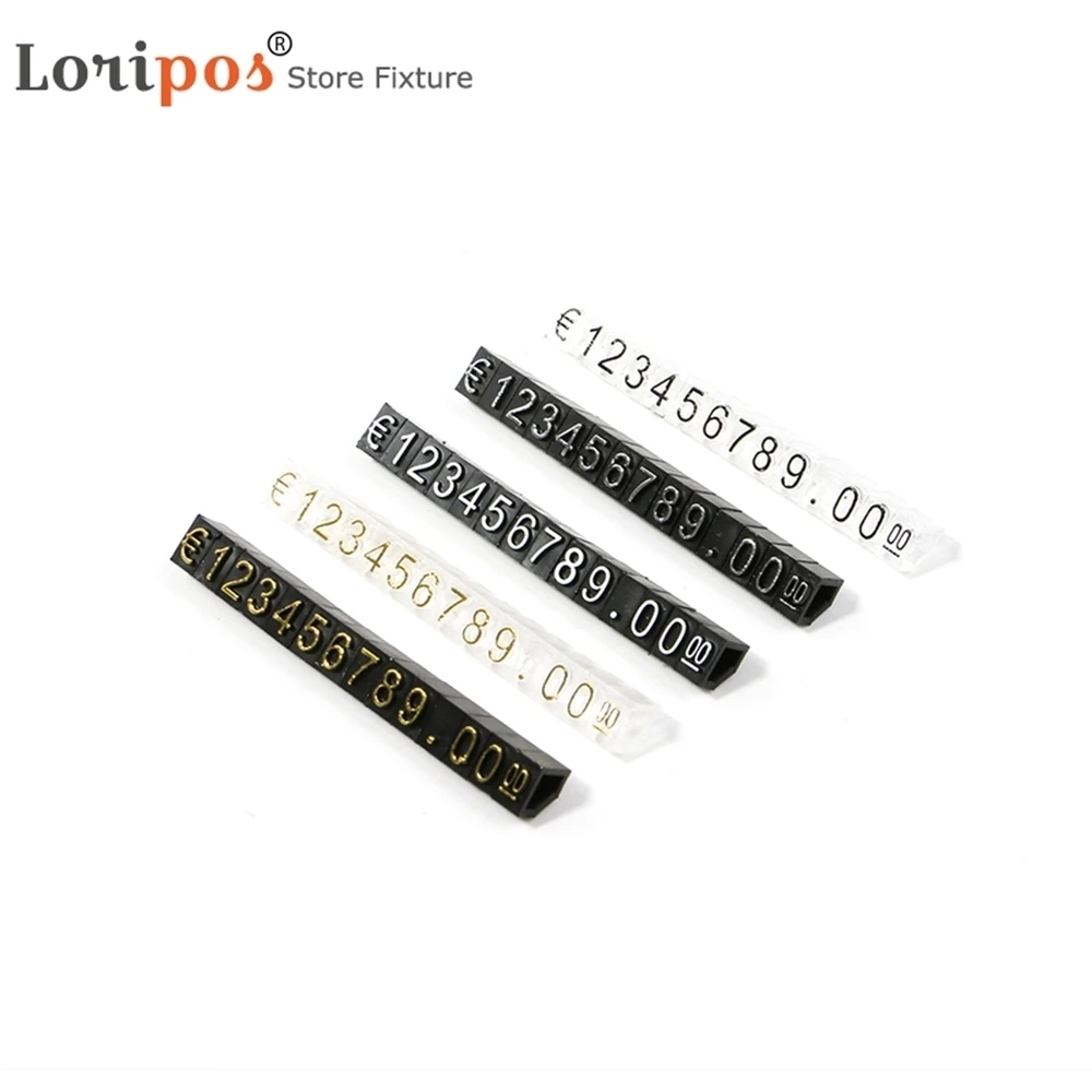 

20 Pieces 45x5x5mm Jewelry Watches Garment Euro Price Card Tags