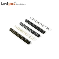 20 pieces 45x5x5mm jewelry watches garment euro price card tags