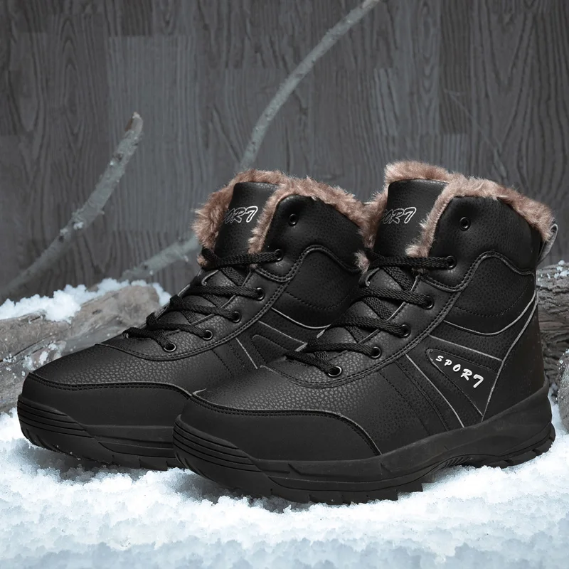 

Men Casual Sport Shoes Men Casual Shoes Leather Sneakers Black Winter Boots For Zapatos Casuales Man Shoe Mens Causal Fashion