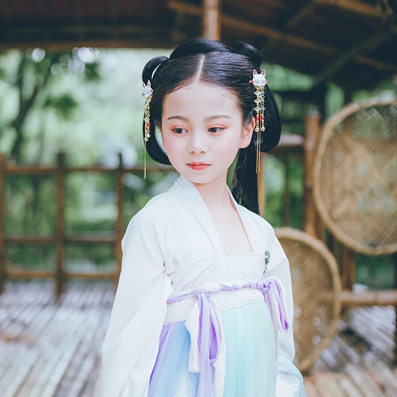 Зажим для волос в форме милой маленькой лисы YYOUFU зажим из сплава с длинной