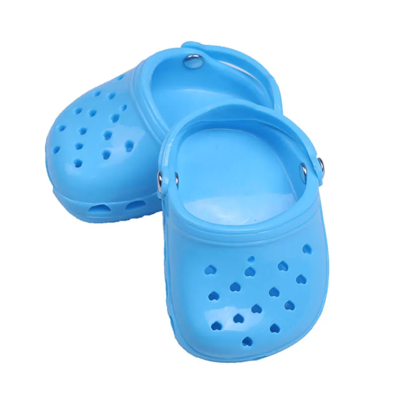 Летние пляжные сандалии для 18-дюймовых кукол