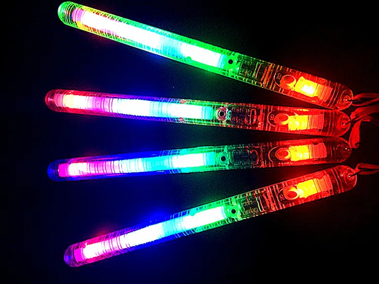 20pc LED Glowing Light Sticks Flashing Acrylic Bar Concert Cheering Props Glow Party Wedding Decoration Christmas | Дом и сад