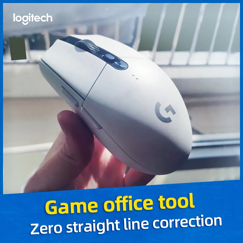 Мышь logitech G304 G305 компьютерная игровая беспроводная 2 4 ГГц эргономичная мышь HERO Engine