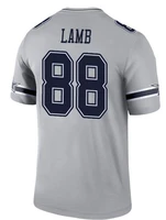 customized stitch for ceedee lamb micah parsons mens women kids youth gray american football jersey shirt