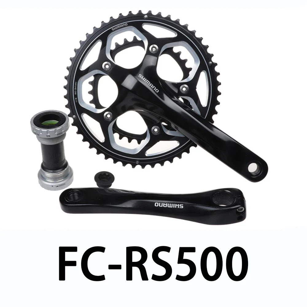 FC RS500 Шатун 2x11 скорость 50 34T с BB4600 Кривошип 170 мм MTB дорожный велосипед части горная