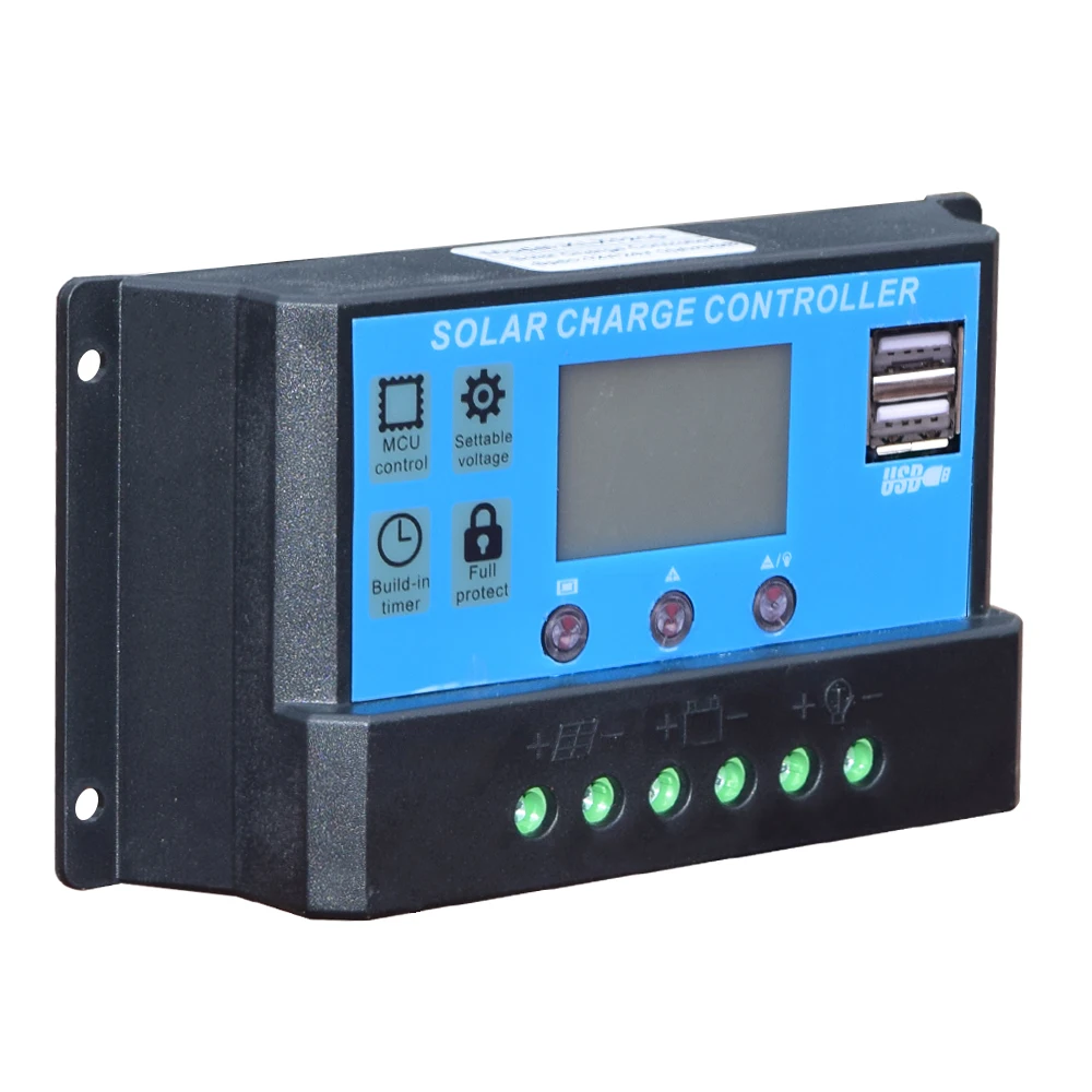 BOGUANG 1x10A 12 В/24 В ШИМ+ двойной USB выход Солнечный контроллер панель модуль ячейка система DIY солнечные комплекты лодка яхта RV мотор морской