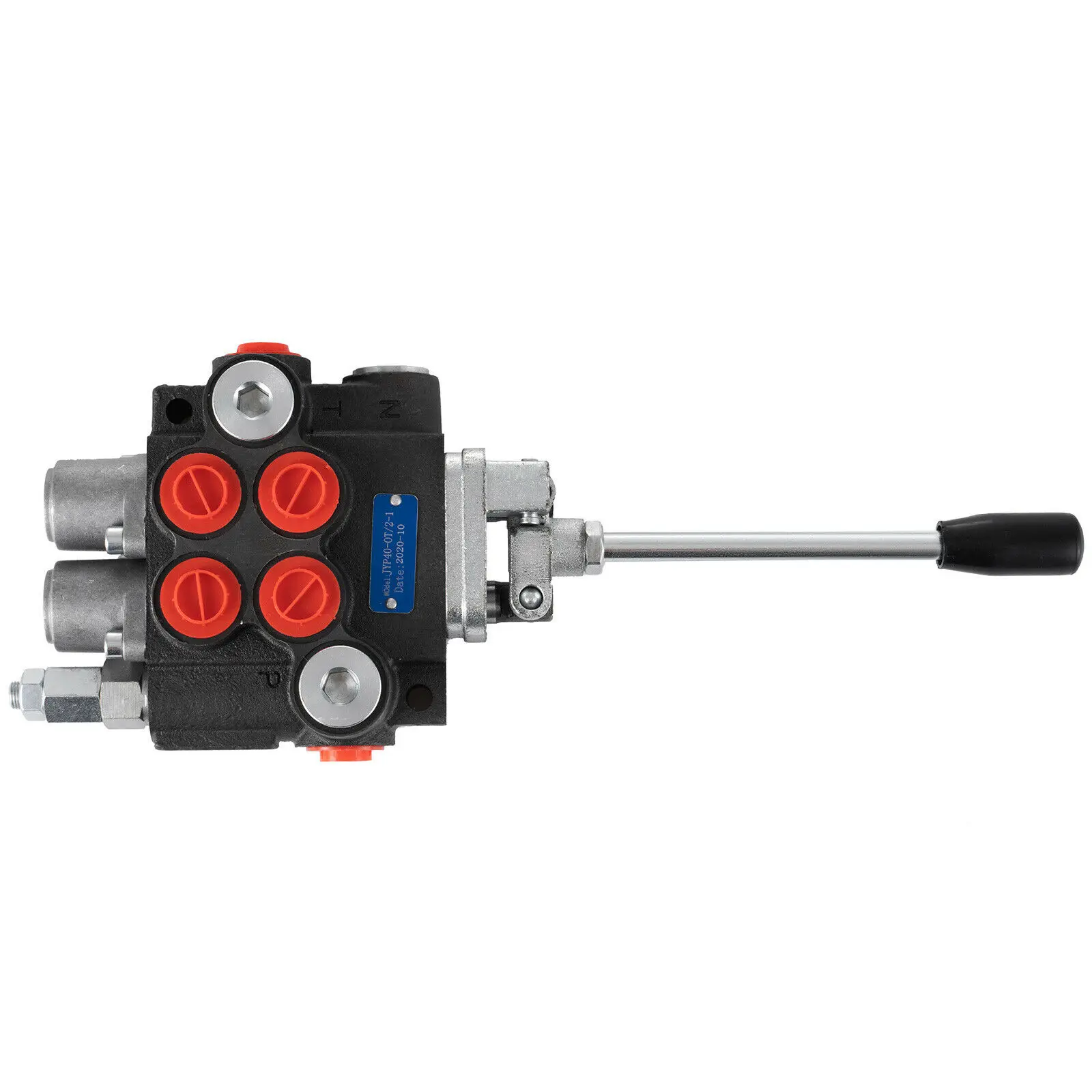 2 Spools Hydraulic Directional Control Valve Double Acting Cylinder Spool Motor Distributor Monoblock Operated Tractor Loader