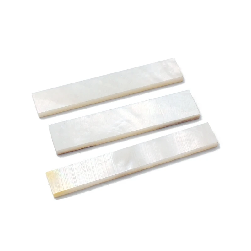 9Pcs White Mother of Pearl Shell Inlay Parts for Guitar Fingerboard Neck | Спорт и развлечения