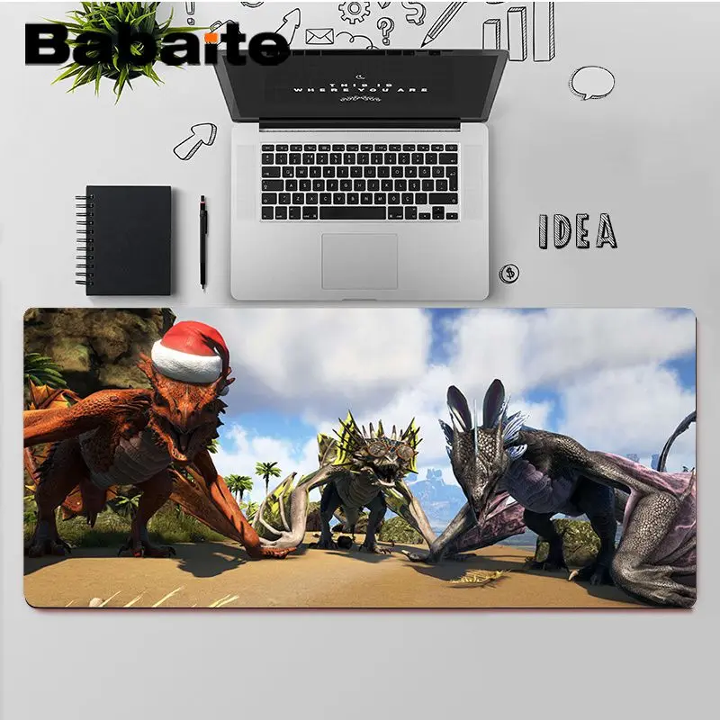 

Babaite Top Quality ark aberration Locking Edge Mouse Pad Game Free Shipping Large Mouse Pad Keyboards Mat