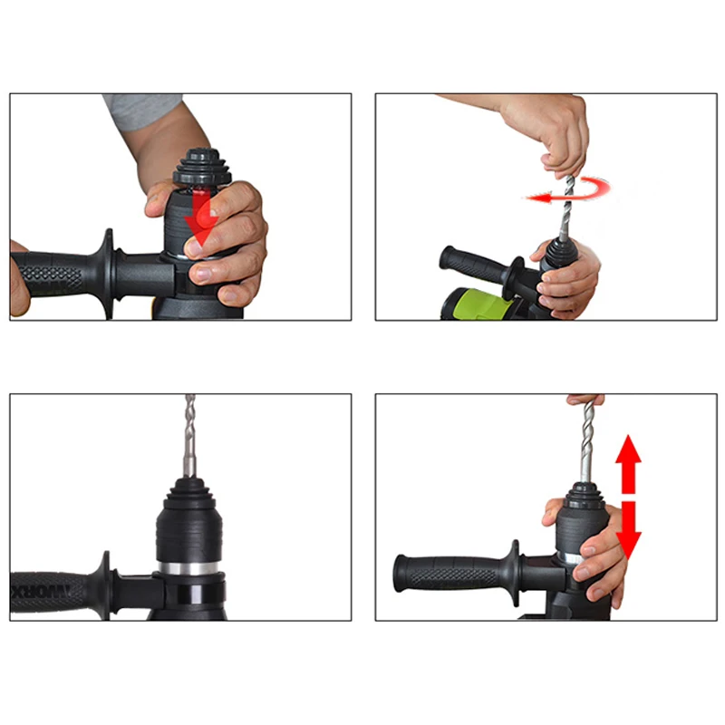 WORX электрический молоток светильник с литиевой батареей двойного назначения