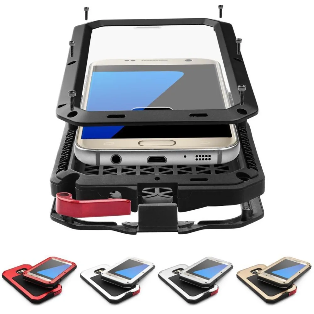 

Металлический Чехол Doom, армированный чехол мобильный телефон для Samsung Galaxy S20, S10, S9, S8 Plus, S7, Note 10, 9, 8, 5, противоударный чехол