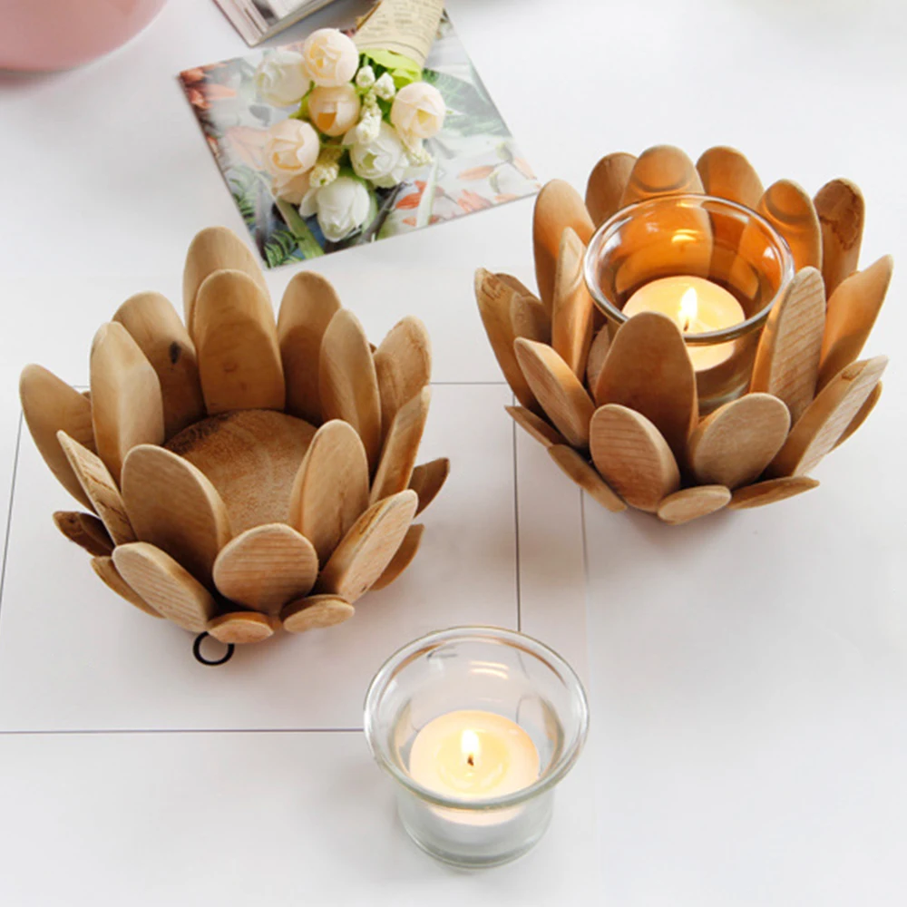 Цветочные подсвечники в горшке деревянный подсвечник европейский Железный