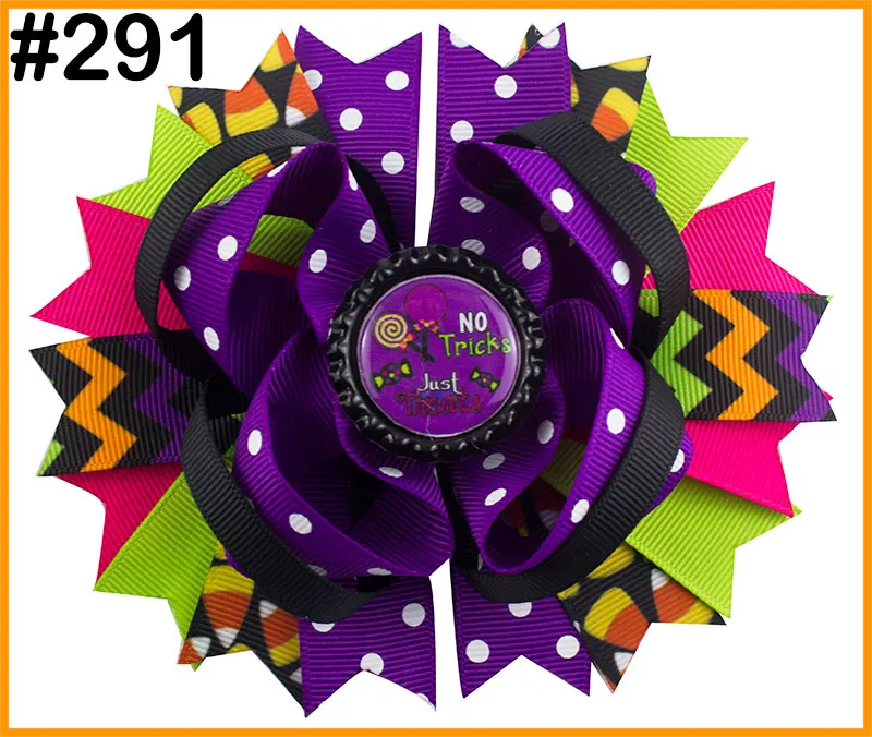 Бесплатная доставка E group 120 шт. эксклюзивные банты для волос на Хэллоуин День