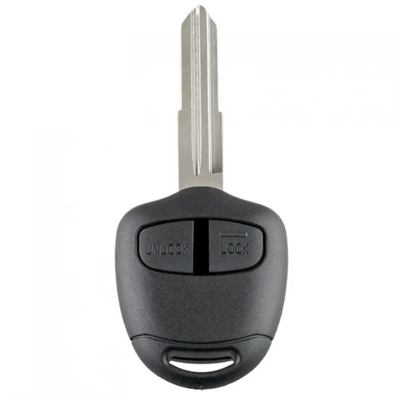 

1 Pc Useful 2 Buttons Black Car Remote Key Shell Replacement Car key Case with MIT11 Blade Fit for Mitsubishi Cars