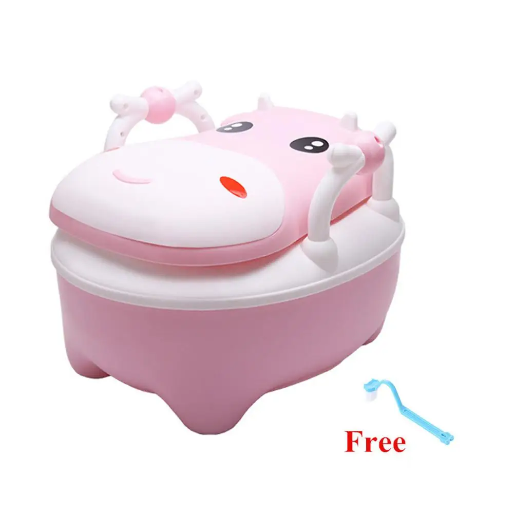 Kidlove очень большой мультфильм 3D милый детский горшок с хлопковой мягкая щетка
