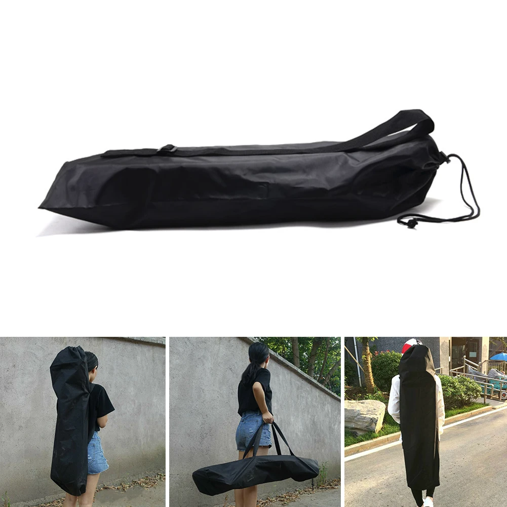 

Accessories Carrying Practical Protection Single Shoulder Outdoor Storage Skateboard Bag Oxford Cloth Longboard Backpack Black