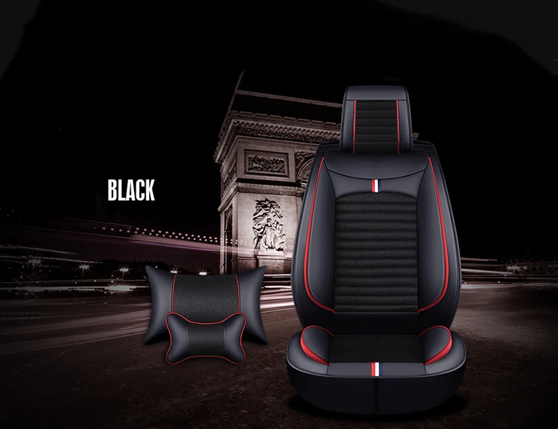 Чехол на автомобильное сиденье (переднее и заднее) для Volvo C30 S40 S60L V40 V60 XC60 XC90 чехлы