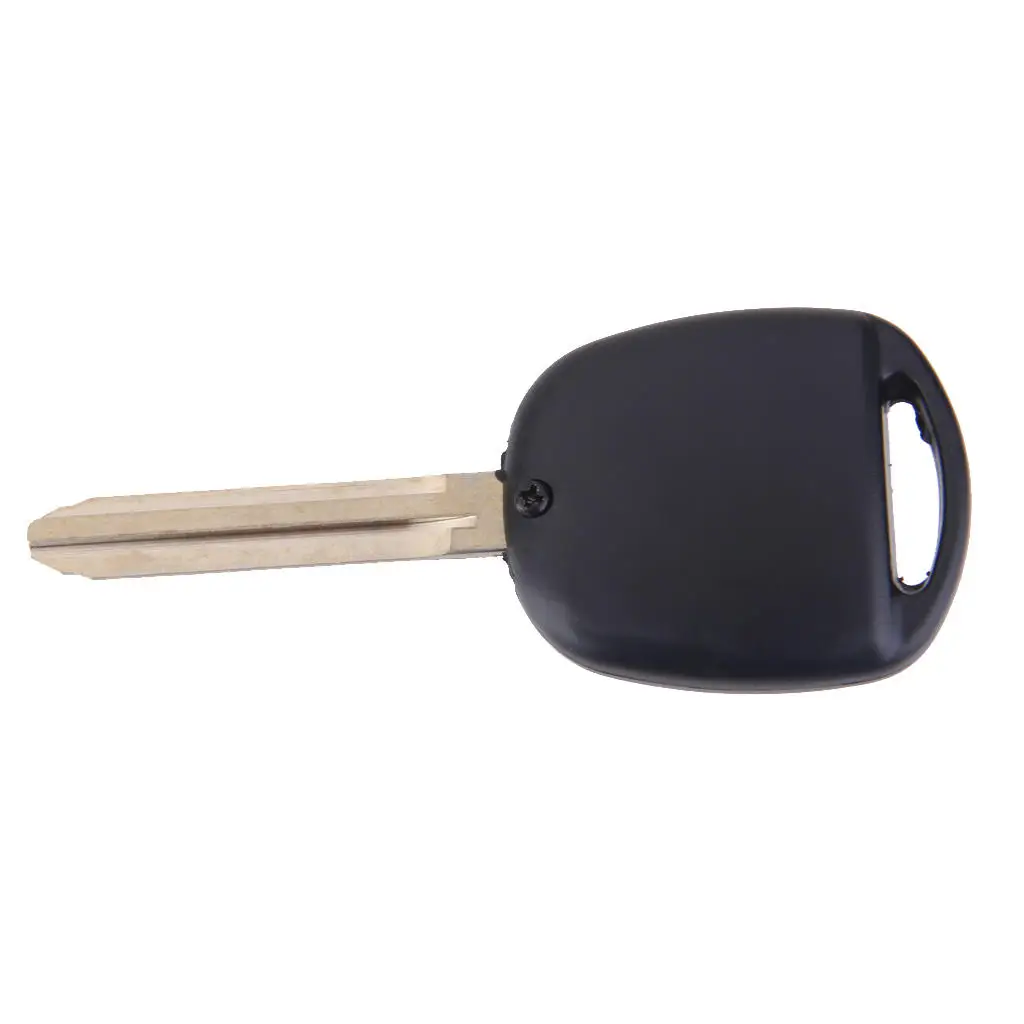 

2 Button Remote Key Shell Rubber Pad Switches Blade For Toyota Yaris