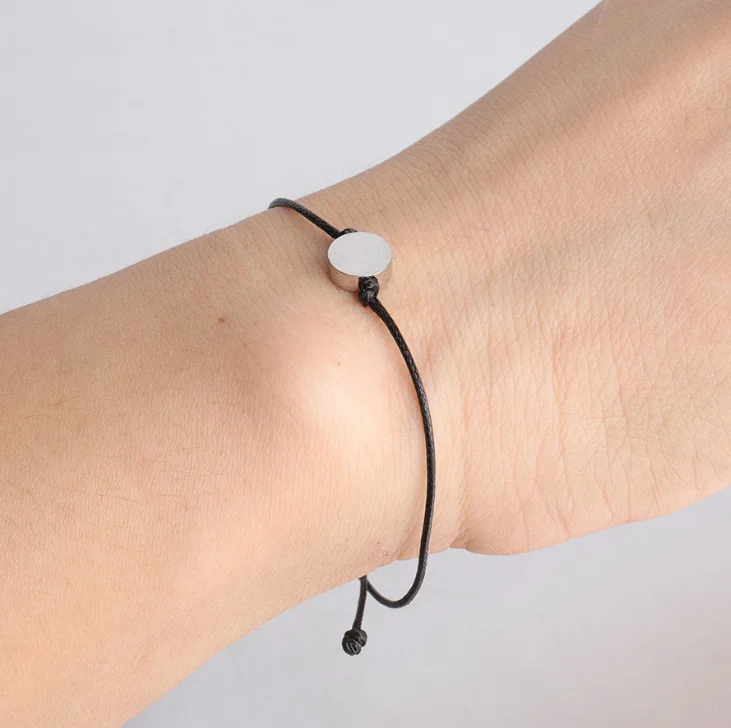 Новые модные веревочные браслеты HEISL-001G для женщин Подвески ручной работы