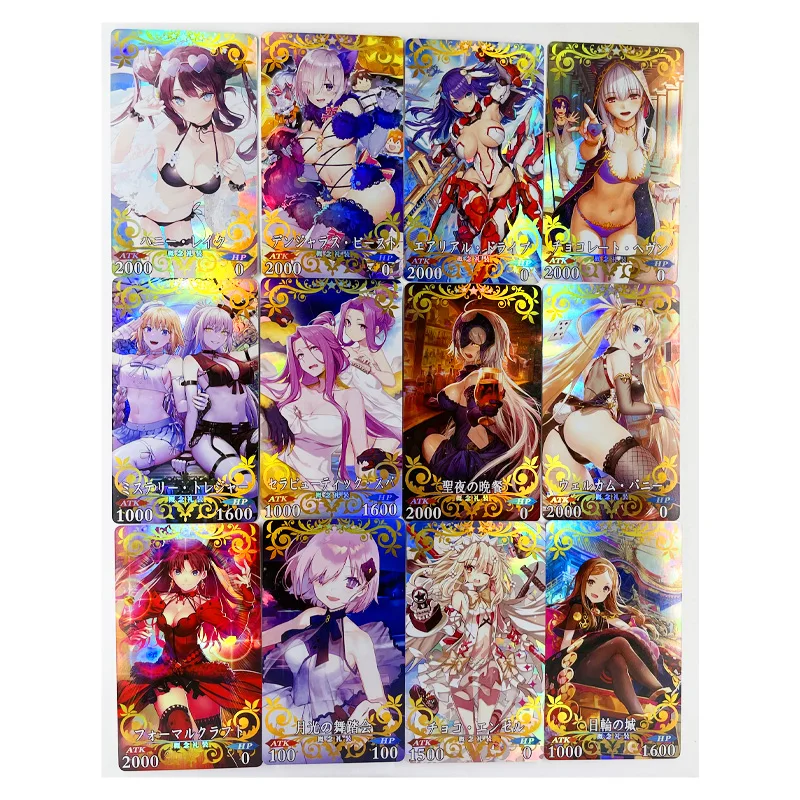 40 шт./компл. FGO/Fate Dress No.1 Игрушки Хобби Коллекционные вещи для хобби Коллекционная