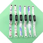 2021 детские часы со светодиодным дисплеем, детские цифровые часы, милый мультяшный браслет, часы для друга, любимого человека, детские рождественские подарки