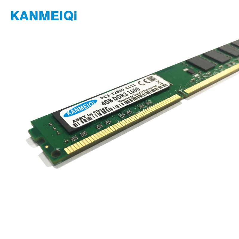 KANMEIQi ram ddr3 8GB(2pcsX4GB) 1333/1600MHz PC3 Desktop Memory 240pin 1.5V New dimm
