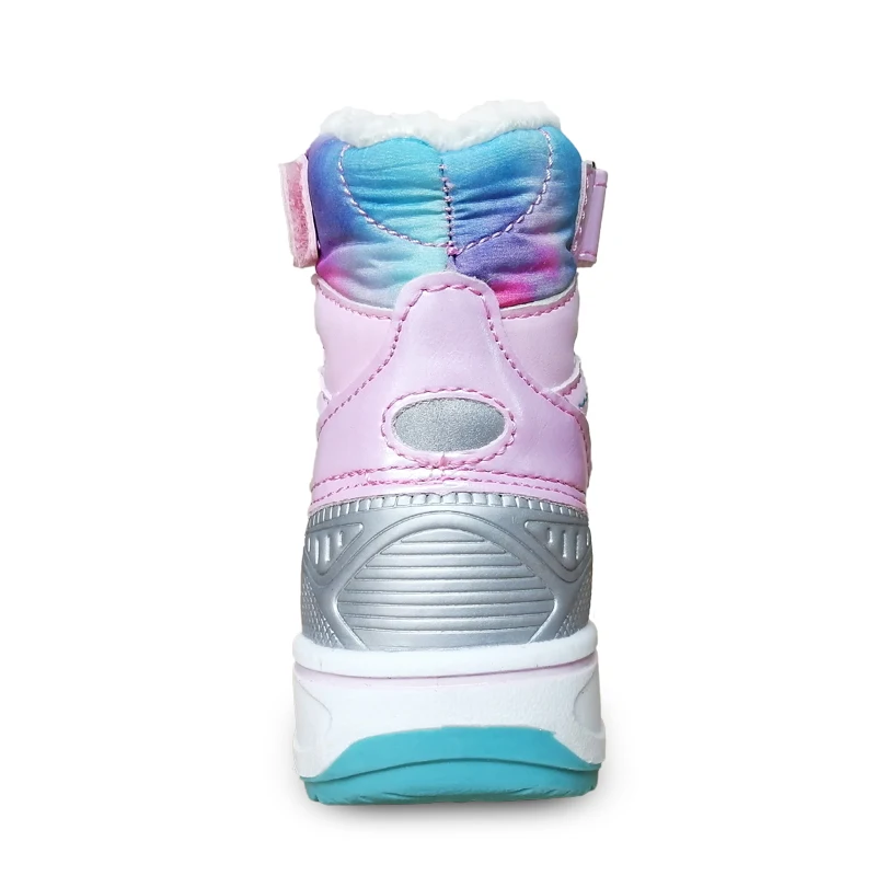 Супер качество 1 пара детские зимние ботинки для мальчиков и девочек обувь новая