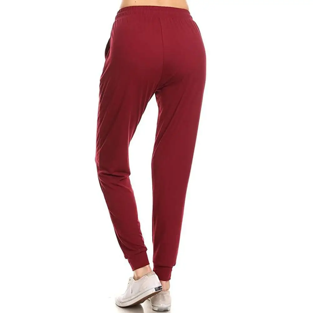 Женская эластичная однотонная Спортивная одежда для бега спортивные штаны с