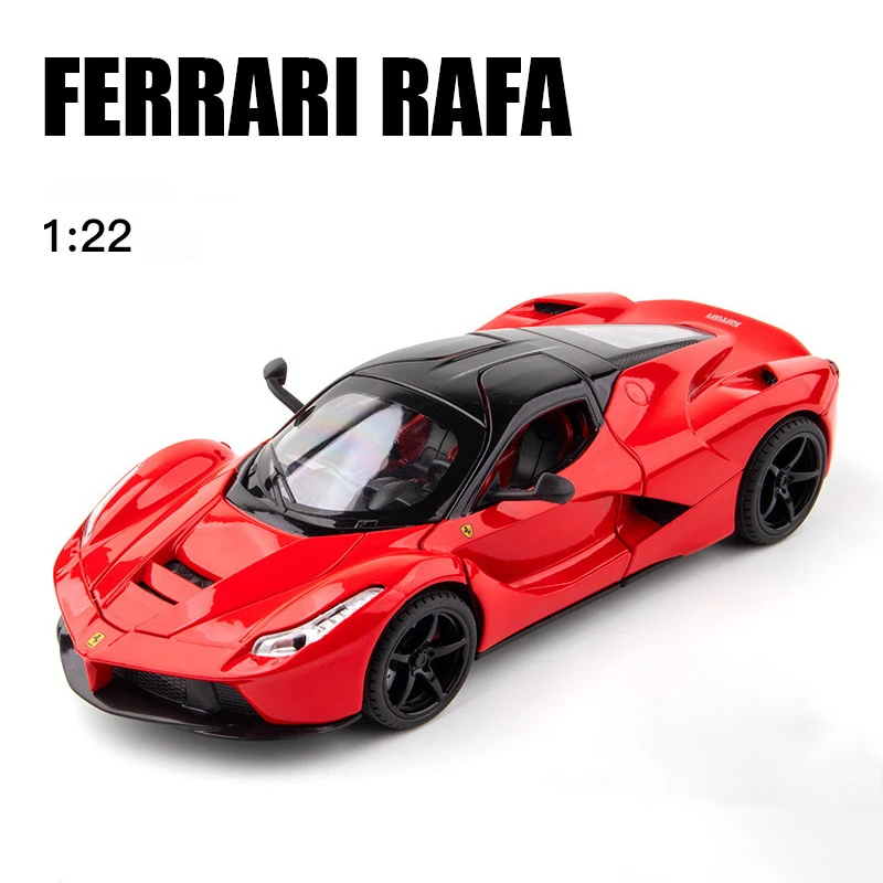 1:22 игрушечный автомобиль из сплава Ferraris Laferrari FXXK Литые и игрушечные автомобили