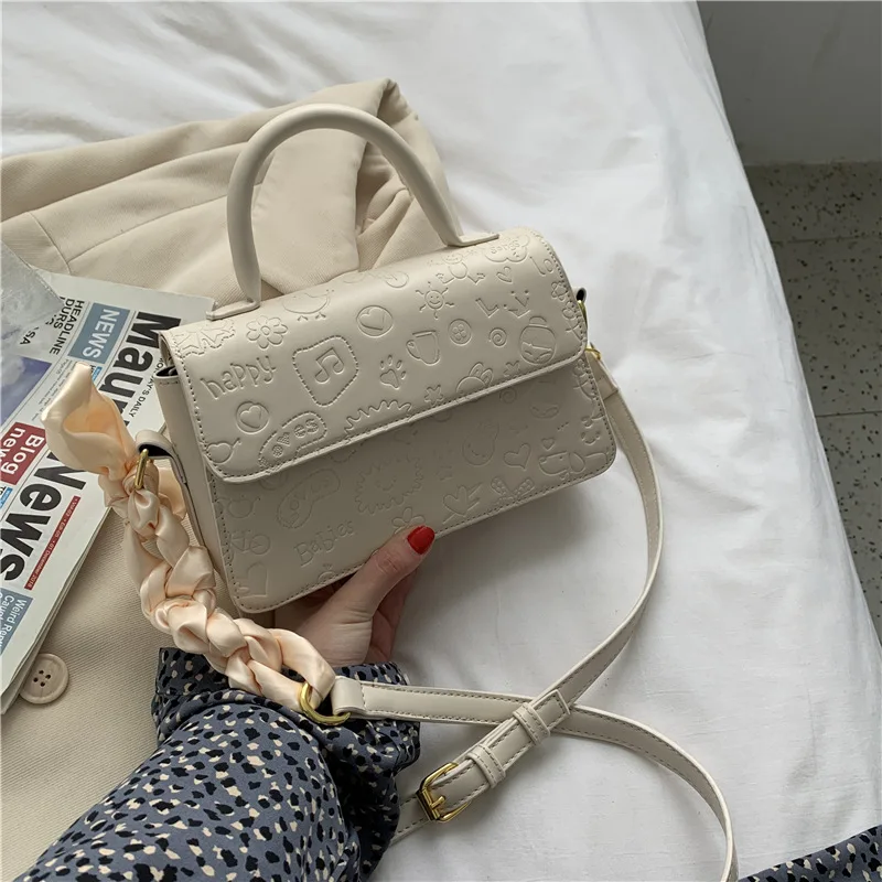 

Womens Handbags Summer Popular Female 2021 New Fashion Portable Small Square Bag Purses