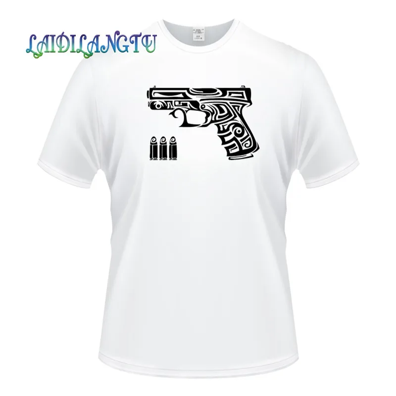 

Футболка мужская оверсайз, хлопковая тенниска с патроном, модная майка, топ, летняя модная одежда