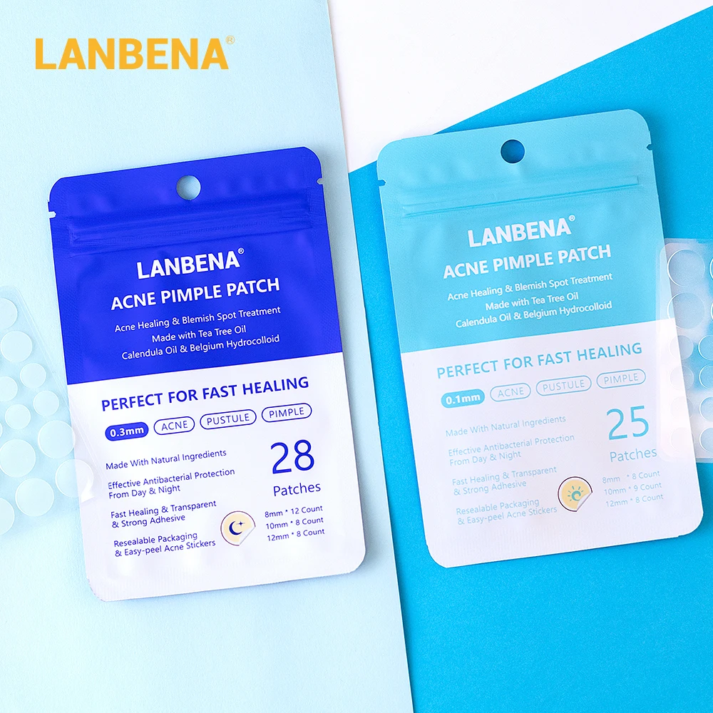 

Acne Removal Patches LANBENA Invisible LAMBENA Strip From Freckles of Nose Face LABENA Against Pimple Anti-spots Extrusion Paste