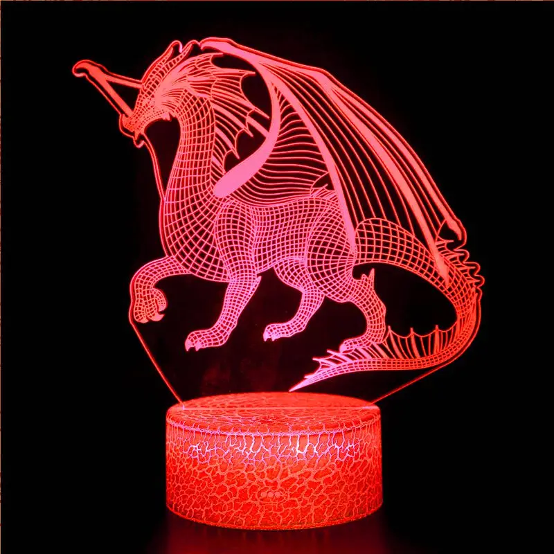 

3D гигантская светодиодная подсветка на Хэллоуин, 16 цветов, сенсорный ночник, детский подарок, украшение для гостиной и спальни