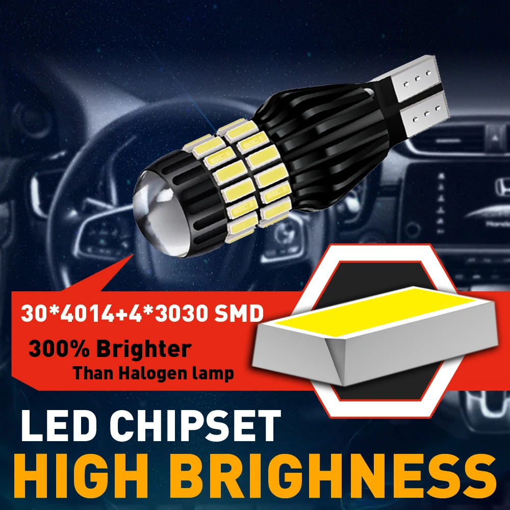 W16w T15 921 Led Canbus 912 Bulbs On Cars Auto Diode Lamps Back Up Reverse Lights For Chevrolet Cruze Captiva Aveo Lacetti Mazda |