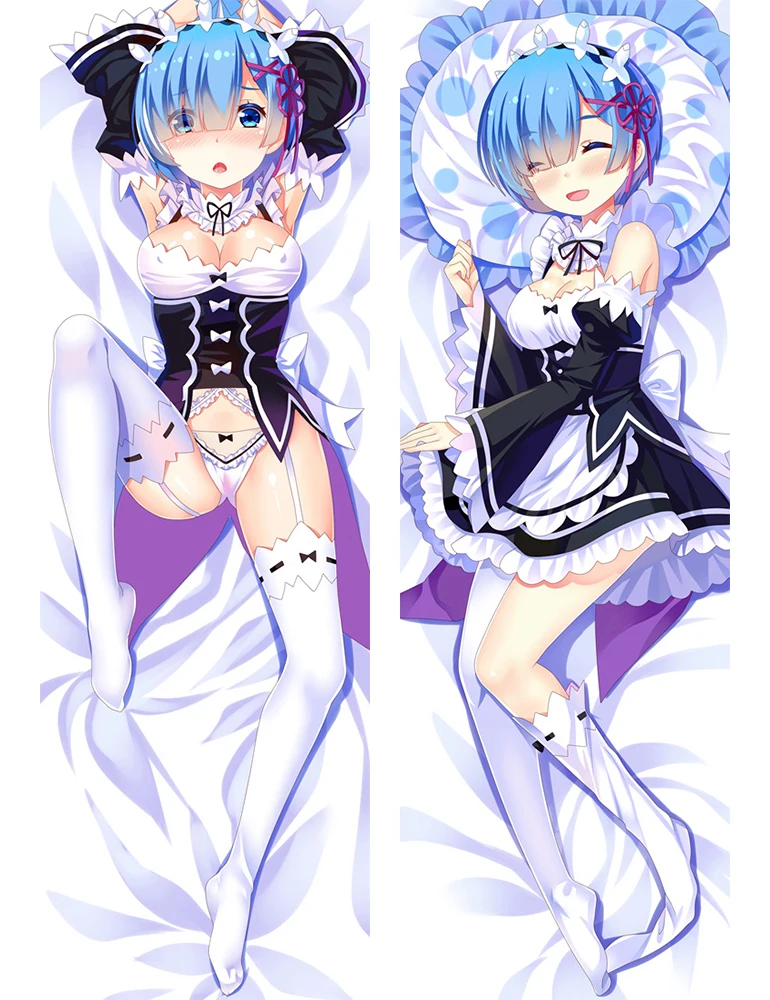 Аниме RE ZERO Start Life in other Наволочки Dakimakura Чехол для сексуальной девушки 3D