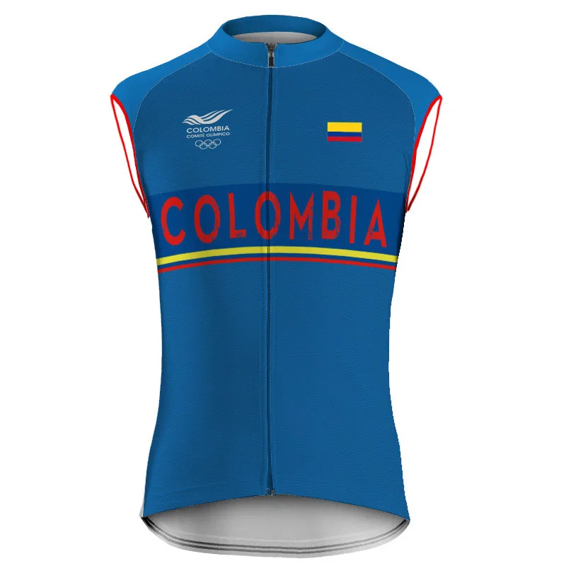 

Outdoor Summer Short Sleeve Cycling wind Vest Jersey Bicycle MTB Clothing Downhill Crossmax Ride Road Mountain Colombia jacket
