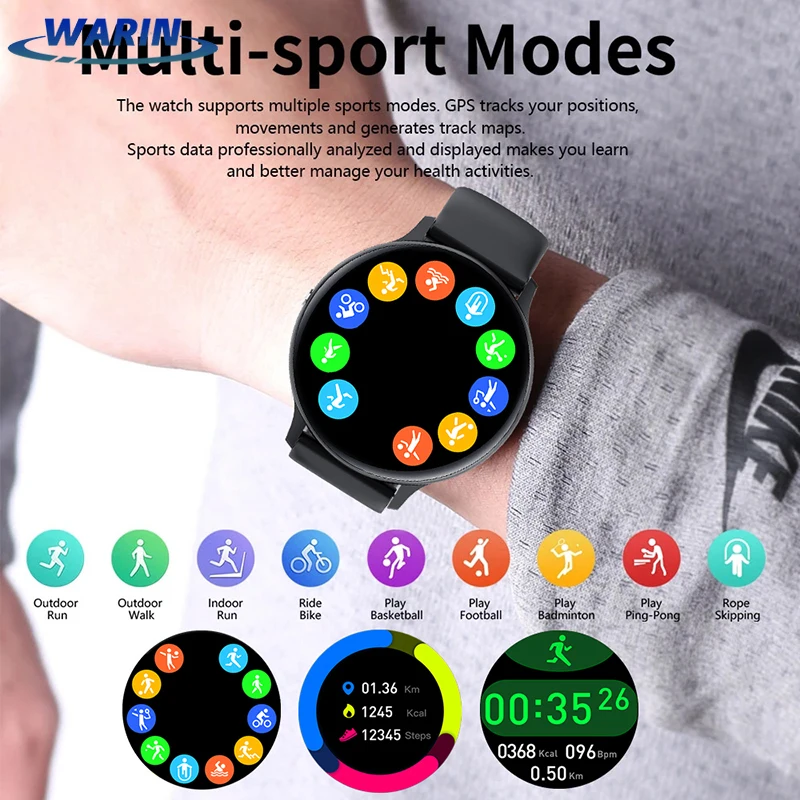 

Woman Bluetooth Phone Smart Watch Women Waterproof Sports Fitness Watch Health Tracker 2021 New Music Player smartwatch Men