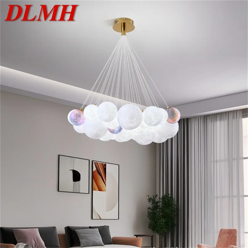 

DLMH Creative Pendant Light Modern LED Balloon Lamps Fixtures for Home Decorative Dining Living Room